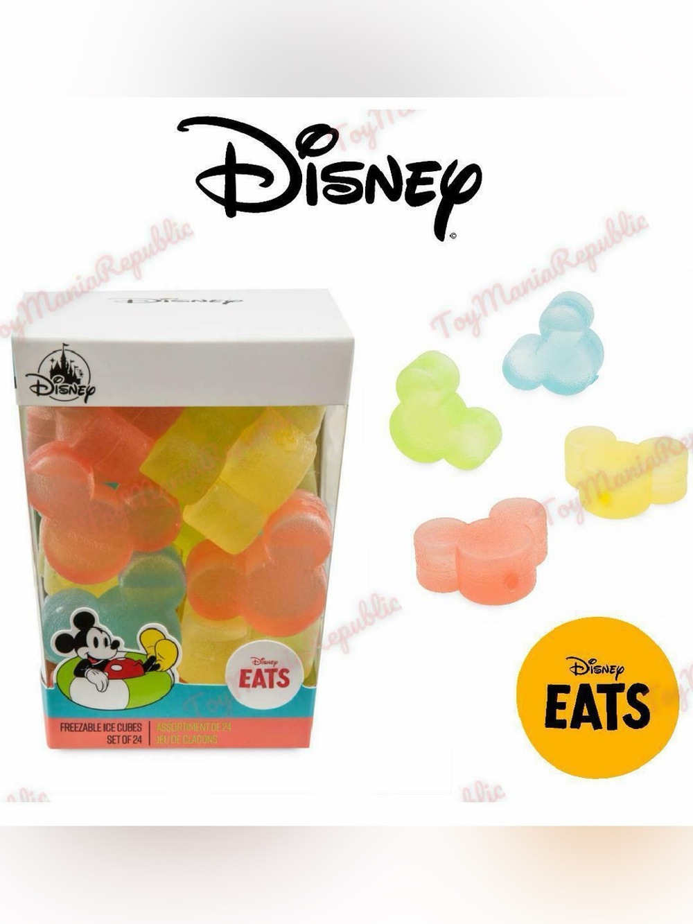 NEW Disney Mickey Mouse Reusable Ice Cubes